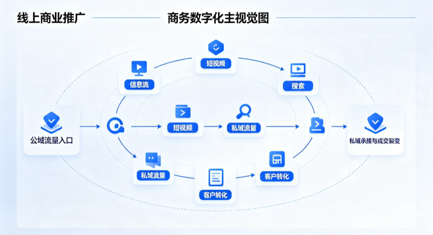 江城哈尼族彝族自治县线上商业推广怎么做？全域流量闭环搭建与低成本转化实战指南